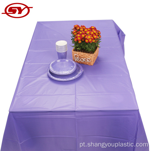 Tablecloth de PEVA descartável para o agregado familiar